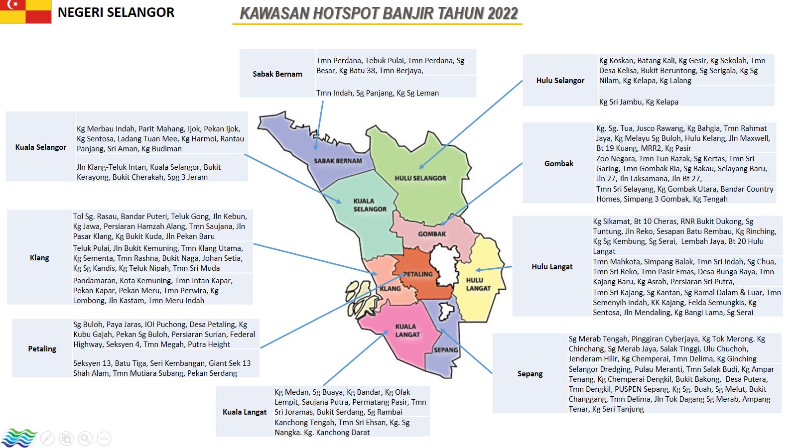 kawasan hotspot banjir 2022 selangor kawasan hotspot banjir 2022 selangor
